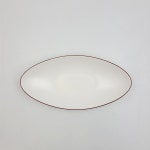 그린메라민 코드 라인 타원접시 1호 G9731 (브라운) : 키친원