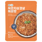 엄지 묵은지 김치 삼겹살 볶음밥 300g 즉석 냉동 pc방 전자렌지 에어프라이 간편 볶음밥 : 커피몰