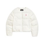 [마크곤잘레스](신세계센텀점)우먼즈 클러브 올프린트 경량 다운 자켓 - IVORY Z254WDW540012 : 신세계백화점