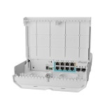 마이크로틱 MikroTik CSS610-1Gi-7R-2S+OUT 8포트 기가비트 10G + 2포트 SFP 옥외용 스위치허브 : 가이드컴