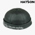 [현대백화점][햇츠온] H2134-013BK HatsON 브랜드 남자 여자 겨울 사계절 블랙 와치캡 비니 챙없는 모자 AA H2134-0 : 현대백화점