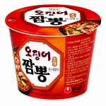 농심 오징어짬뽕큰사발 115g X 16개 : 지산프레시
