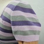 BENETTON 반팔 티 여 66 J6506 : 스카이빈티지