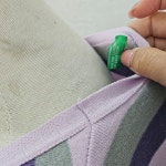 BENETTON 반팔 티 여 66 J6506 : 스카이빈티지