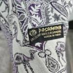 PASHMINA 스카프 여 J6511 : 스카이빈티지