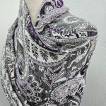 PASHMINA 스카프 여 J6511 : 스카이빈티지