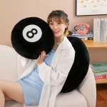 에잇볼쿠션 당구공 등쿠션 포켓볼 쿠션 당구장 8번공 A. 블랙 에이트 쿠션, A. 32cm : guhaedream99