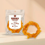 웰랩 터키츄 강아지 수제 간식, 칠면조 힘줄 도넛, 12g, 1개 : 배부른강아지