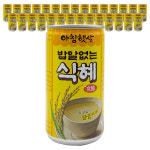 웅진 아침햇살 밥알없는 식혜 180ml x 30개 : 예진마트몰