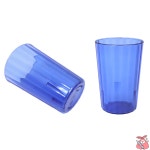 해피J보따리 국내산 PC물컵 230ml 블루 10P 튼튼한 내구성 가벼운 플라스틱 음료컵 : 해피J보따리