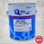 샘스철물 외부용유광수성페인트 초록색 큐피트 크린솔 4L 4종택1 건물외벽광택시공 : 샘스철물