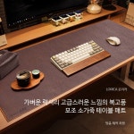 가죽 방수 데스크 매트 초대형 책상 패드 : 나다사 메트릭스