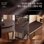 가죽 방수 데스크 매트 초대형 책상 패드 : 나다사 메트릭스