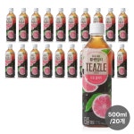 웅진 티즐 제로 자몽블랙티 500ml PET SL134 페트 20개 : 마이블랙스토어