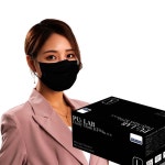 미라클하우스 덴탈형 KF94마스크 블랙 국내생산 50매입X2ea 534934 덴탈형 KF94마스크 블랙 국내생산 (50매입X2ea) : 미라클House