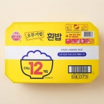 메가마트 오뚜기 오뚜기밥 흰밥  210Gx12 : 메가마트 동래점