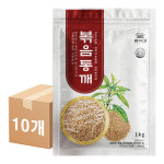 류씨네 볶음통깨 1kg 10개 : 푸드뱅크주식회사