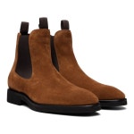 톰포드 브라운 오웬 스웨이드 첼시 부츠 J1652-LCL046N EDA WHISKY : 어도어럭스