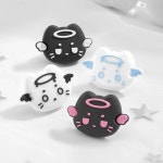 닌텐도스위치2 NS2 PRO2 조이콘 공용사용 스틱커버4pcs (천사냥) A. 라이트 블루 : PIKSELMARKET