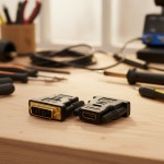영상젠더 PC 모니터 연결 HDMI DVI 변환 젠더 쓱템 : 카프카몰