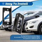 2개 대시 언더 마운팅 브래킷 J1962 OBD2 OBD-II용 교체품 | 스플리터 확장 어댑터 케이블에 적합합니다 2Pcs Under Dash : 이지오버시즈