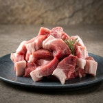 대명축산식품 냉동 찌개용 뒷다리살 돼지 국내산 500g : 바른유통1