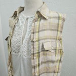 MARELLA ITALY 조끼 여 42 J6649 : 스카이빈티지