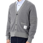 톰브라운 브이넥 남성 가디건 MJT513A J0191 055 : TESORO.