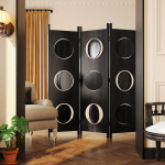 원목 접이식 인테리어 파티션 공간분리 칸막이 병풍 높이 180cm × 폭 40cm 2개 : 리겔 상점