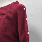 NEW COLLETION 니트 여 4 J6651 : 스카이빈티지