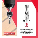Amana Tool 카바이드 팁 카운터싱크 R/H 18mm x 16.5mm 8mm 섕크 316008 : 미로12가게