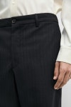 마시모두띠 울 스트라이프 릴렉스핏 팬츠 0142/008 NAVY BLUE : 스페인샵 맨