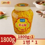 야룽완 황궁자오 노란고추양념 중국식품 중국고추장 볶음요리양념 생선요리소스 1800gx1 : AstanteLiving