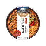 팔도한끼 서울식 얼큰감자탕 라면사리 261.3g x 2개 : 푸드메이트 샵
