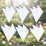행거치프 정장 패션 양복 심플 신사용 선물용 : 제이야드몰