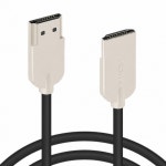 PC TV 영상연결 HDMI 8K 슬림커넥터 디스플레이선 1.5M : 브리노아