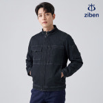 지벤 근무복 작업복 현장복 추동복 겨울 점퍼 데님 기먼트 워싱 자켓 ZB-J2554 : 슬기로운안전생활