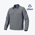 지벤 작업복 춘하 근무복 사계절 유니폼 점퍼 ZB-J1702 : 워크가드