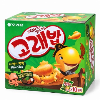 오리온 고래밥 볶음양념맛 20g 10개 : 마켓리드