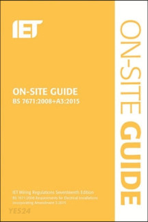 On-Site Guide (BS 7671:2008+A3:2015)