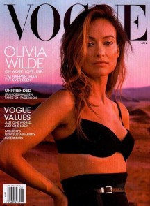 Vogue USA (월간) : 2022년 01월 : 올리비아 와일드 커버