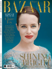 Harper’s Bazaar UK (월간) : 2021년 12월 : 클레어 포이 커버