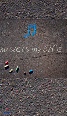 music is my life Creative Blank Journal