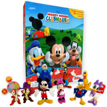 Disney Mickey Mouse Clubhouse Mouseka Fun My Busy Book 미키마우스 클럽하우스 비지북 피규어책 (미키마우스 클럽하우스 비지북 피규어책)