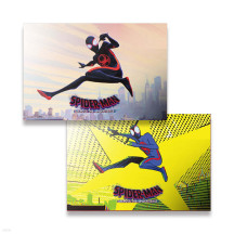 마블 스파이더맨: 어크로스 더 유니버스 렌티큘러 엽서 #1-점프
