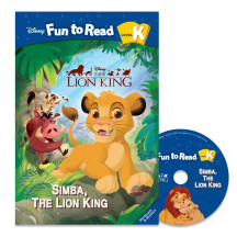 디즈니펀투리드 K-12 Simba The Lion King (라이온킹) Disney Fun to Read Level K 초급 리더스 (Paperback+Audio CD)
