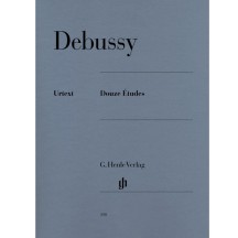 드뷔시 12 에튀드 연습곡집 피아노 솔로 Debussy 12 Etudes [HN390] 헨레판