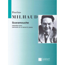 다리우스 미요의 스카라무슈 클라리넷, 피아노 Darius Milhaud Scaramouche for Clarinet and Piano [50419490] 악보