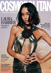 Cosmopolitan Usa 2022년#6 호 (코스코폴리탄 미국 여성 패션 잡지 Laura Harrier 로라 해리어 커버) 특가할인