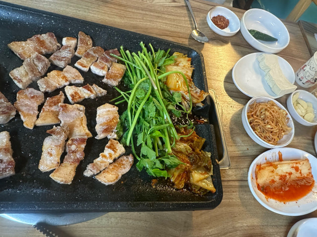 Ppaldaene Minari Saengsamgyeopsal 照片 5